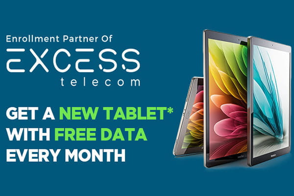 Excess Telecom Free Tablet with ACP